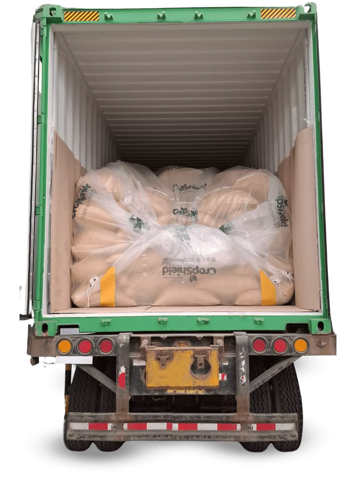 Liner para contenedores de cacao